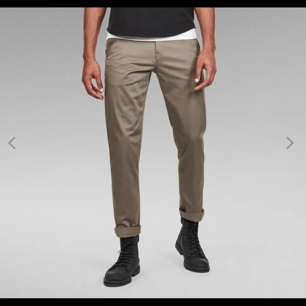 G-Star Raw Men's Bronson Slim Chino Trousers NWT Size 33x30